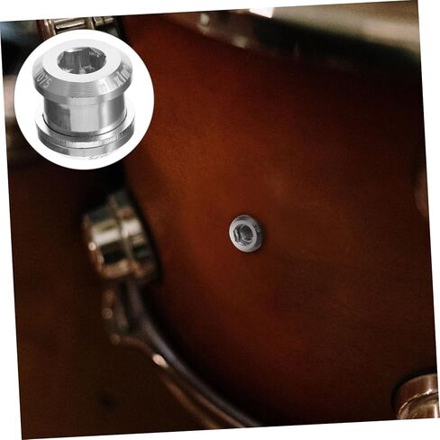 Drum Air Vent for Snare Drum Precision-made Metal Screw Perfect Fit for Percussion Instruments in Saudi Arabia