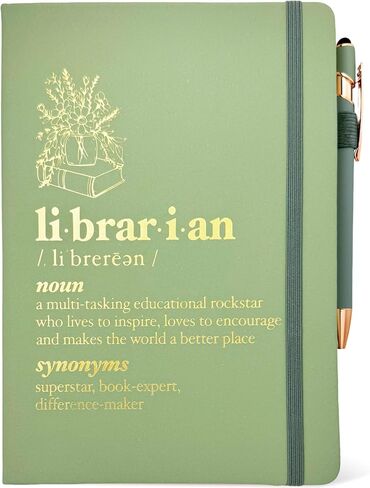 هدايا علم أمراض الكلام النساء ، SLP Gift Journal Sage Green 200 Pages دفتر A5 المبطن مع القلم ، هدايا علاج الكلام ، هدية تقدير SLP لأخصائي أمراض الكلام عيد ميلاد عيد ميلاد عيد ميلاد in Kuwait