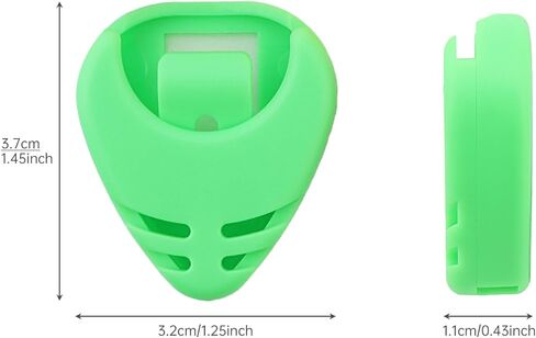 REMAGIC Guitar Picks Holder 10Pcs, Stick-on Guitar Pick Holder for Acoustic Guitar Bass Ukulele with Adhesive Back, Colorful Guitar Accessories for Picks Storage, Gift for Guitar Players Guitarists in Saudi Arabia