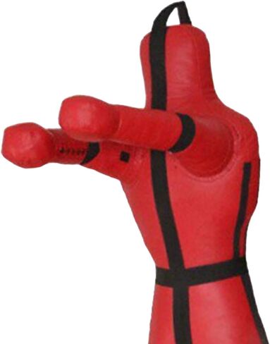 Grappling Dummy Practice Dummy Unfilled Versatile Boxing Equipment Throwing for Adults for Muay Arts, 170cm Red in Kuwait