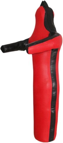 Grappling Dummy Throwing Unfilled Wrestling Dummy Boxing Dummy Cover for Taekwondo, Red 180cm in Kuwait