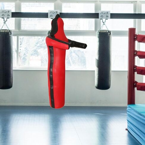 Grappling Dummy Throwing Unfilled Wrestling Dummy Boxing Dummy Cover for Taekwondo, Red 180cm in Kuwait