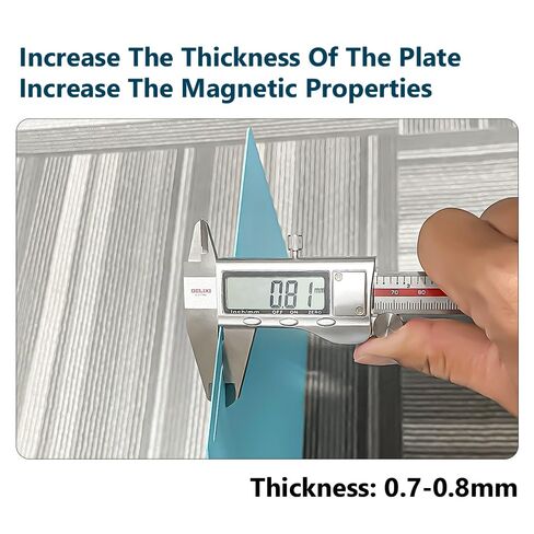 2.0 لوحة تبريد OMG مطورة لـ Anycubic Kobra S1/Kobra X، لوحة بناء كوبرا مغناطيسية أكثر سمكًا 264 × 276 مم مع سطح أملس Supertack، مركز طباعة ثلاثي الأبعاد سهل الإصدار لطباعة PLA PETG in Kuwait