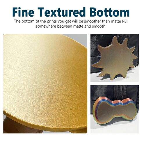 2.0 لوحة تبريد OMG مطورة لـ Anycubic Kobra S1/Kobra X، لوحة بناء كوبرا مغناطيسية أكثر سمكًا 264 × 276 مم مع سطح أملس Supertack، مركز طباعة ثلاثي الأبعاد سهل الإصدار لطباعة PLA PETG in Kuwait