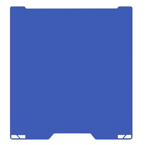 لوحة بناء رائعة H2C بدون تسخين ولا غراء لمختبر بامبو H2C 335x346.5 مم، طابعة ثلاثية الأبعاد سلسة PEI زرقاء مزدوجة الجوانب منصة سطحية منصة مرنة قابلة للإزالة وسرير ساخن حصيرة طباعة ثلاثية الأبعاد in Kuwait