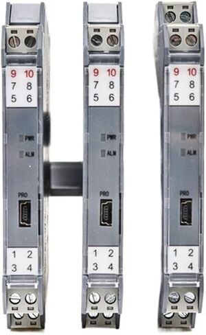 1 قطعة 2 في 2 خارج 0-10 فولت محول التوزيع الذكي 4 20mA التناظرية إشارة المعزل 18-32VDC الطاقة (4-20mA في 0-10 فولت خارج) in Saudi Arabia