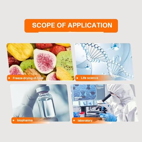Commercial Wifi Freeze Dryer with Touch Screen, 24/7 Food Storage Machine for Fruits, Meats, Candies & Vegetables - Perfect for Long-Term Preservation in Saudi Arabia