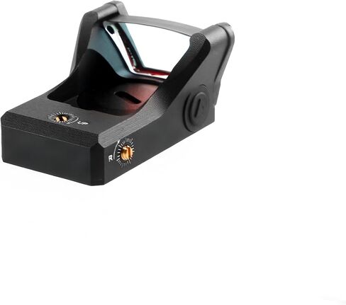Red Dot Sight Micro Pistol Sight نطاق البندقية المفتوح الأعلى، متعدد شبكاني، حامل السكك الحديدية Picatinny مقاس 20 مم، حامل عالمي، لبندقية صيد سريعة التصويب in Saudi Arabia