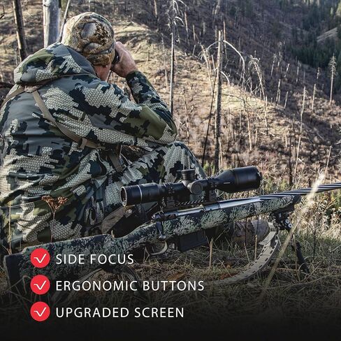 PARD USA Pantera eX 640 Thermal Imaging Scope 12μm 640x512 Resolution ≤14mK NETD, 50Hz Refresh Rate, 50mm Lens, 2560×2560 OLED Screen, 3.7X Optical & 8X Digital Zoom with 1094 Yards Detection Range in Kuwait