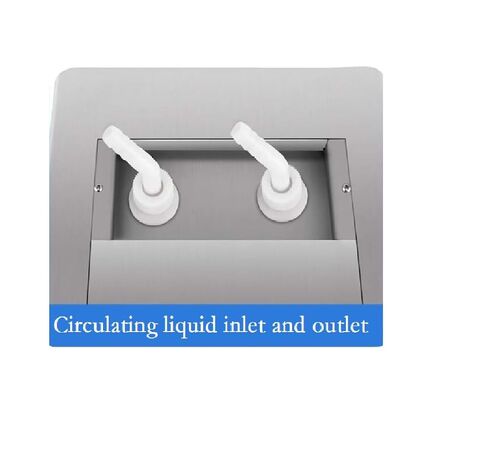 Lab Low Temperature Cooling Liquid Circulating Pump，Compact Recirculating Chiller, 110V,Cost-Effective,5L -20℃, Compact Stainless Steel, Fume Hood Fit for Rotary Evaporator/Reactor in Kuwait