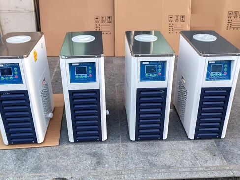 Lab-Specific Low Temperature Cooling Liquid Circulating Pump -20℃, Stainless Steel, Universal Fit for Rotary Evaporator/Reactor/Low Temperature Reaction, Fume Hood Accessible in Kuwait