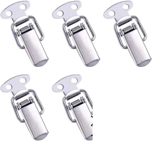 6PCS Toggle Latches Spring Loaded Clamp Clip Case Box Latch Catch Toggle Tension Lock Lever Clasp Closures Crate Lock Snap Lock(4pcs) in Saudi Arabia