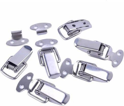 6PCS Toggle Latches Spring Loaded Clamp Clip Case Box Latch Catch Toggle Tension Lock Lever Clasp Closures Crate Lock Snap Lock(4pcs) in Saudi Arabia