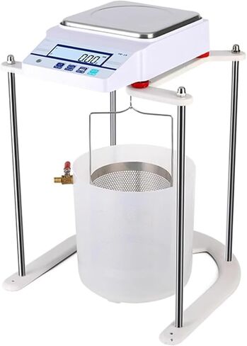 التوازن الهيدروستاتيكي الإلكتروني، مقياس هيدروستاتيكي رقمي للمختبر، نطاق 5 كجم/10 كجم/15 كجم، قيمة التخرج 0.1 جرام، مع شاشة LCD، إخراج البيانات، الوحدة جم/كجم/رطل، لاختبار الكثافة الصلبة in Kuwait