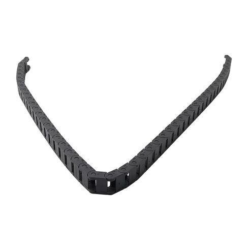 Cnsodo15 10x15mm Drag Chain Adjustable Cable CNC Router Wire Carrier 3D Printer Conduit Black Nylon 1pc in Saudi Arabia