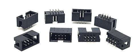 25-Pack 8P DC3 2.54mm 0.1" Pitch 8 Pins Male Box Headers 2x4 Dual Rows 8 Pins Male Straight Pin PCB DIP, Double-Row 8-Pin 2.54 mm Connector IDC in Saudi Arabia