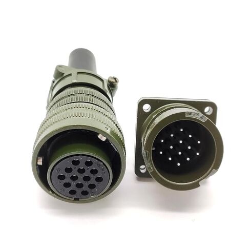 Military Spec Connectors MS3106A20-27 MS3102A20-27 Male Socket and Female Plug14Pin Connector Bayonet Series in Saudi Arabia