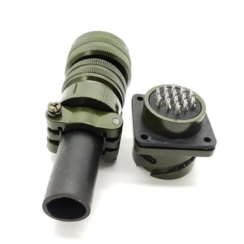Military Spec Connectors MS3106A20-27 MS3102A20-27 Male Socket and Female Plug14Pin Connector Bayonet Series in Saudi Arabia