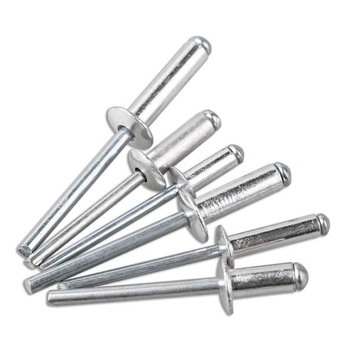 Aluminum Round Head Rivet Pull M2 .4 .8 M3 .2 .6 M4 M5 M6 Anchor Dome Blind Steel Shank Mandrel Exhaust(15mm,M2 (20Pcs)) in Saudi Arabia