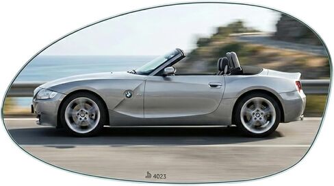Burco 4023 Flat Driver Side Power Replacement Mirror Glass Compatible With 2003-2008 Z4 (2003-2008) in Saudi Arabia