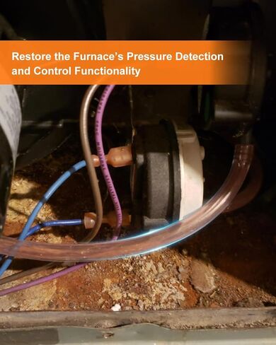 1pcs 79-21491-83 Furnace Pressure Switch Hose 3/16" ID x 19" Compatible with Rheem Ruud and Weatherking Furnaces, High Temp Silicone Tubing in Saudi Arabia