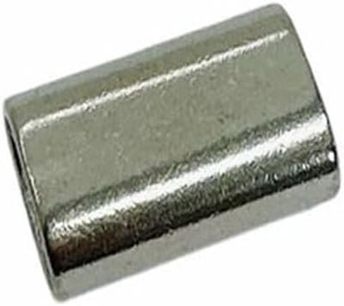 Prolinemax 50 قطعة 1/4 بوصة حبل سلك فولاذي مقاوم للصدأ بحري أكمام بيضاوية مجعد SS316 in Kuwait