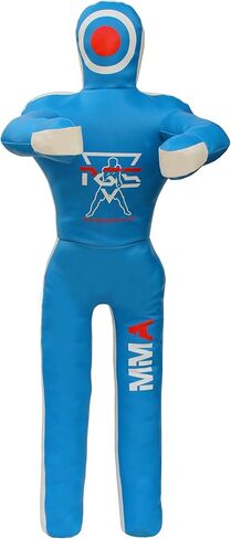 PGS Leather Grappling Dummy for Judo Karate Jiu Jitsu Martial Arts Punching Bag for Wrestling Training MMA BJJ Brazilian-UNFILLED in Kuwait