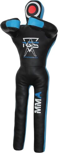 PGS MMA Grappling Dummy Judo Karate Punching Bag BJJ Wrestling Dummy Practice Martial Arts Boxing Standing Position Brazilian JIU Jitsu Submission Training - UNFILLED in Kuwait