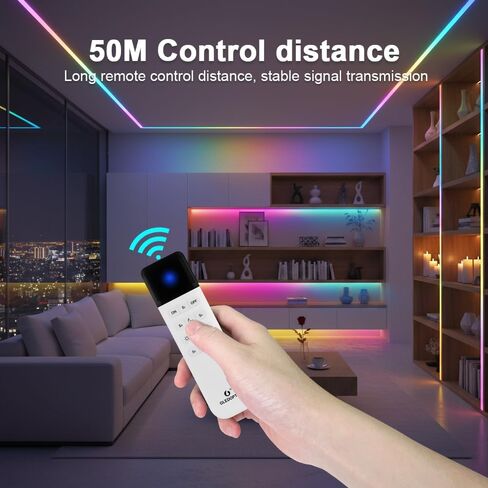 GLEDOPTO ESP Now WLED Remote Control WLED LED Strip Light Controller 7 Group Preset Scene Brightness Changeable 50 Meters Wireless Control in Saudi Arabia