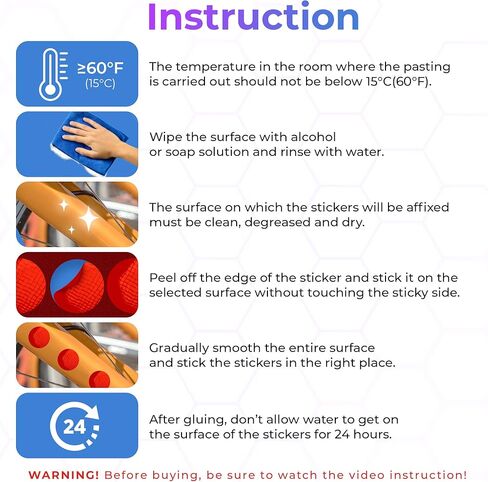 LOOM Reflective Stickers for Bikes Rims | 18pc Brilliant-flurYelGreen | Reflective Tape for Motorcycle Helmet Decals and Bike Reflectors | Hi Vis Bicycle reflectors, Mailbox Stickers in Kuwait