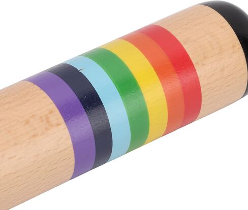 Wooden Rain Stick Maker, Rainfall Rattle Tube Shaker, Orff Percussion Musical Instrument for , Wooden Rainmaker Toy with Raindrop Sound, Beech in Kuwait