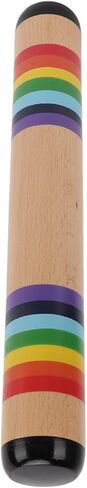 Wooden Rain Stick Maker, Rainfall Rattle Tube Shaker, Orff Percussion Musical Instrument for , Wooden Rainmaker Toy with Raindrop Sound, Beech in Kuwait