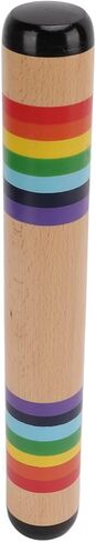 Wooden Rain Stick Maker, Rainfall Rattle Tube Shaker, Orff Percussion Musical Instrument for , Wooden Rainmaker Toy with Raindrop Sound, Beech in Kuwait