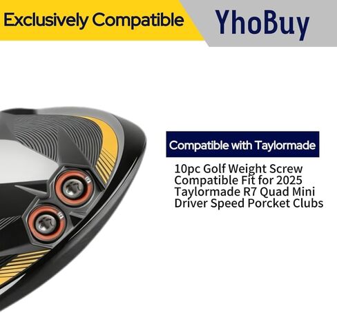 10 قطعة 2-16 جرام مجموعة وزن الجولف لـ 2025 R7 رباعية سائق صغير سرعة بوركيت نوادي تايلورميد in Kuwait