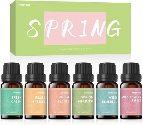 زيت عطر أماكان الربيع، روائح زيت الناشر، روائح الشموع لصنع الشموع، روائح صنع الصابون، الورد والليتشي، نسيم الزهور البرية، الأخضر الطازج، الكمثرى والفريزيا، المزيد من الزيوت العطرية in Kuwait