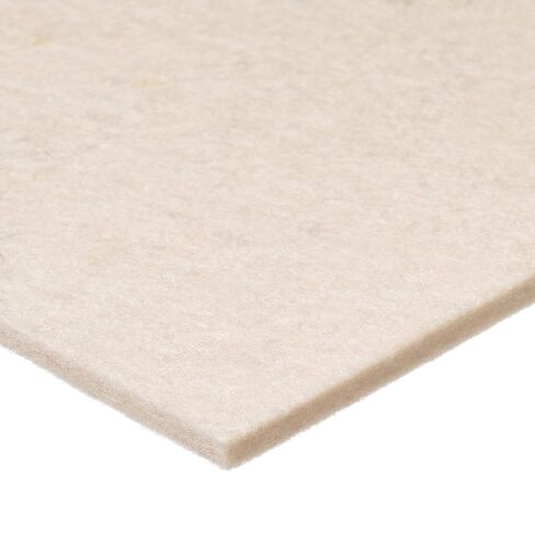 USA Sealing BULK-FS-F1-15 Grade F1 Felt Sheet, No Adhesive, 3/16" Height, 12" Width, 12" Length in Kuwait