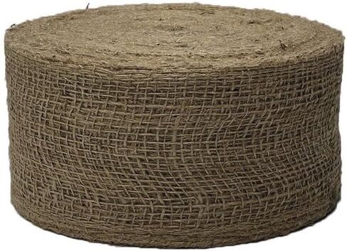 Natural Jute Burlap Roll – 4" x 150' (50 Sq. Ft) – Multi-Purpose Fabric for Plant Care & Crafts in Saudi Arabia