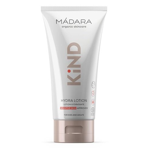 MÁDARA Organic Skincare | KIND Hydra Body Lotion – Organic Certified Replenishing Baby Lotion, Hydrates And Nourishes Sensitive Skin, Suitable For The Whole Family, Dermatologically Tested, 5.9oz in Kuwait