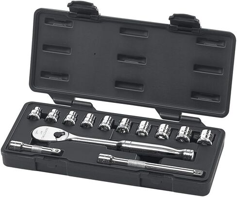 GEARWRENCH 49 Pc. 1/2" Drive 6 Pt. Socket Set, Standard/Deep, SAE/Metric - 80700D in Saudi Arabia