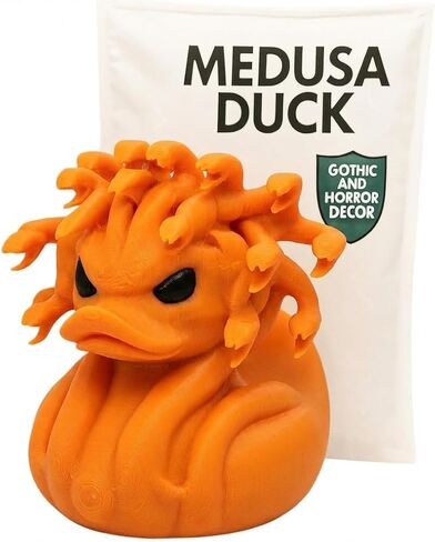 Medusa Duck تمثال-بطة الأساطير اليونانية لبط البط 4x4 ، والبط المطاطي على الطرق الوعرة ، و Duck Cruise Duck Hiding & Halloween Decord-مركبة البط-مطبوعة ثلاثية الأبعاد في كندا in Kuwait