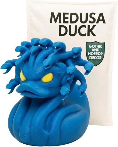 Medusa Duck تمثال-بطة الأساطير اليونانية لبط البط 4x4 ، والبط المطاطي على الطرق الوعرة ، و Duck Cruise Duck Hiding & Halloween Decord-مركبة البط-مطبوعة ثلاثية الأبعاد في كندا in Kuwait