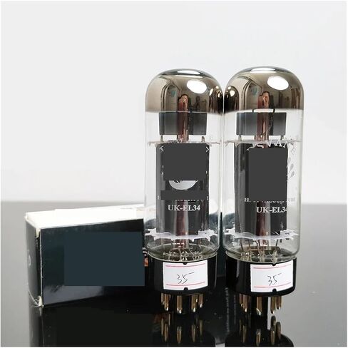 UK-EL34 UKEL34 Tube Upgrade EL34 EL34C 6CA7 6P3P 6L6 HiFi Audio Tube Amplifier kit DIY(2pcs Matched Pair) in Saudi Arabia