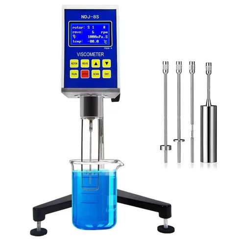 Digital Rotary Viscometer, Lab Rotational Viscosity Meter 10~2000000mPa.s,Fluidimeter Meter Newton Liquid Viscometer in Saudi Arabia