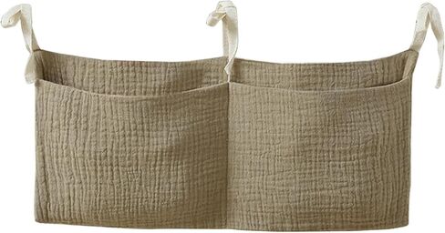 Bedside Hanging Bags Milk Bottle Bib-Storage Bag Crib Organizer Baby Nappy Dormitory Bunk Organizing Bag Nappy-bags, little bear in Kuwait