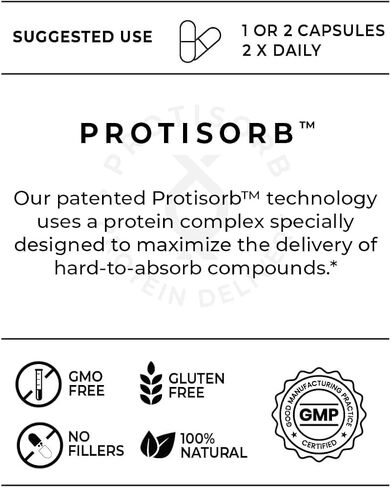 مكمل UltraCur لإزالة السموم | مستخلص بذور البروكلي والكركمين البروتيسورب، سلفورافان جلوكورافانين، دعم الكبد، مكمل مضاد للأكسدة، سريع الامتصاص | 60 كبسولة نباتية in Kuwait