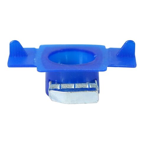 Xadnitu 100 Pieces 1/4"-20 Strut Channel Cone Nuts with Nylon Blue Tab, Thickened Unistrut Squeeze Nuts for Strut Channel Support, Solar Panel Mounting System in Kuwait