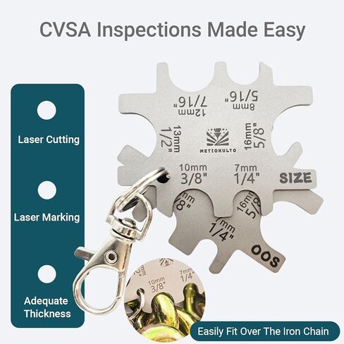 Cargo Chain Wear Inspection Gauge,Simplified in Kuwait