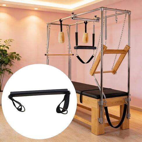 Pilates Foot Strap Padded Pilates Reformer Part Equipment Strap Exercise Belt for Beginner Women Men Daily Studio Workout in Saudi Arabia