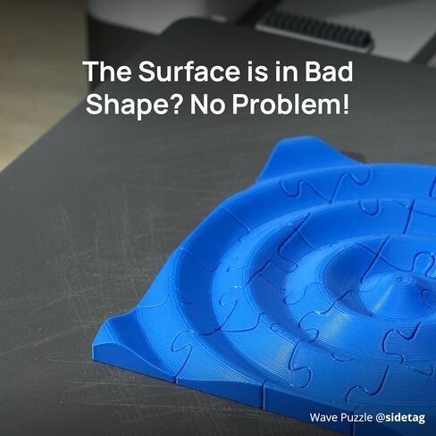 لوحة بناء طابعة ثلاثية الأبعاد أصلية لوحة رائعة SuperTack لوحة بناء 257x257 مللي متر لوح فولاذي زنبركي لطابعة Bambu Lab X1C / X1 / X1E / P1P / P1S / A1 ثلاثية الأبعاد in Kuwait