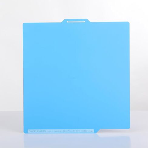Energy-Saving & Glue-Free DUDTO Low-Temperature Plate for Bambu Lab P1/P2/X1/A1 3D Printer, 257x257mm Matte Smooth Spring Steel Build Plate in Saudi Arabia